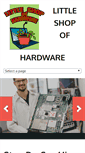 Mobile Screenshot of littleshopofhardware.com