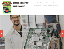 Tablet Screenshot of littleshopofhardware.com